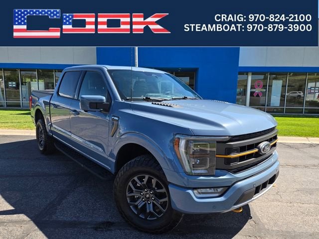 2023 Ford F-150 XL in Gray — front three-quarter view