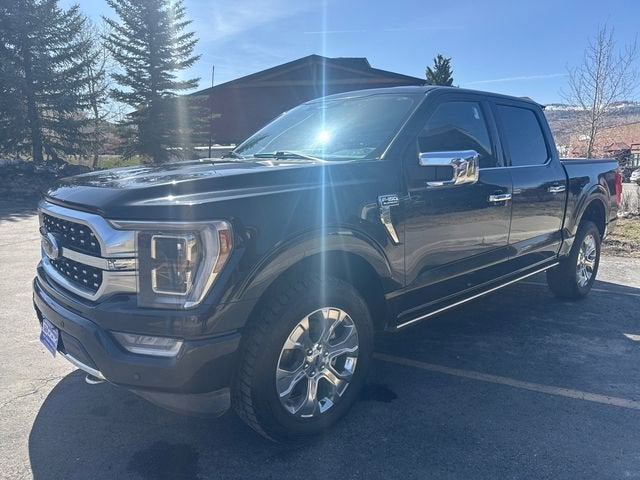 2023 Ford F-150 — rear three-quarter view